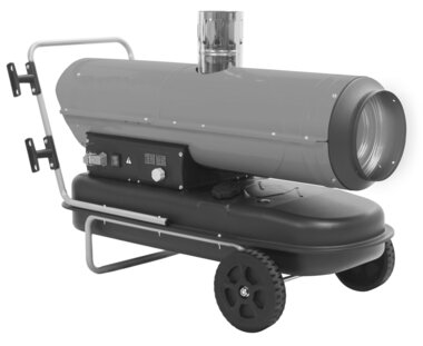 Ventilatore d'aria calda indiretto diesel 30kw