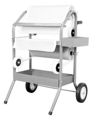 Carrello portacarte per mascheratura per 2 rotoli