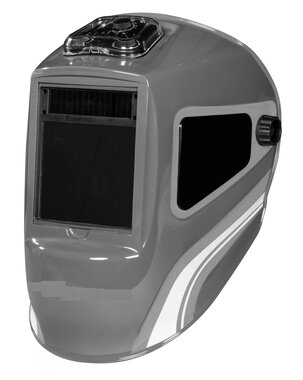 Casco per saldatura panoramica con visione a 180