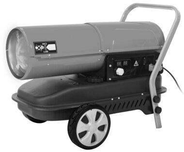 Soffiante ad aria calda diesel 30kw con telecomando