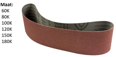 Nastri abrasivi per legno x10 pezzi