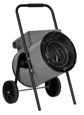 Ventilatore d'aria calda elettrico carrellato 15kW 3x400V