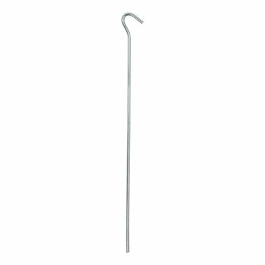 Picchetto da tenda 30cm in metallo con occhiello aperto