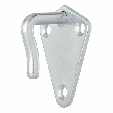 Gancio per corda in metallo 40x45mm saldato
