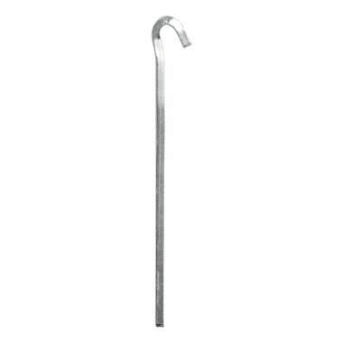 Piolo da roccia 22cm quadrato in metallo