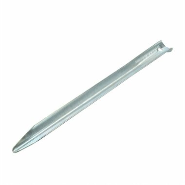 Picchetto per tenda 30cm metallo semitondo