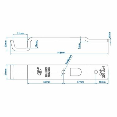 Controparte per blocco di tensione SPP Z-05A