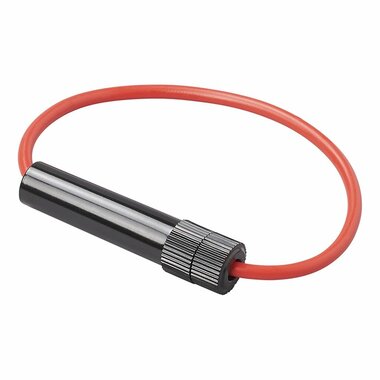Portafusibile in linea per fusibile in vetro tubolare