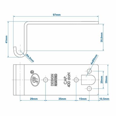 Controparte per bloccaggio di tensione SPP Z-07