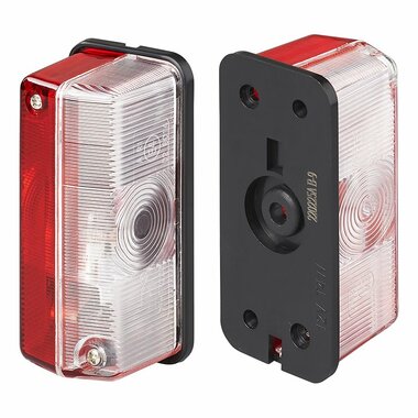 Larghezza rosso chiaro bianco 92x42mm