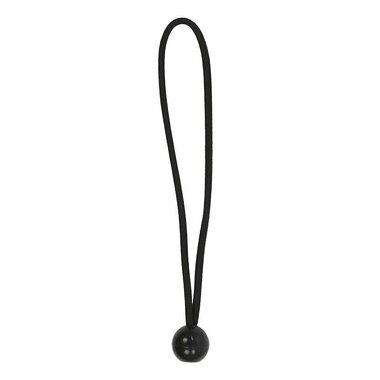 Tenditore tenda elastico 25cm con pallina di plastica - set da 5 pezzi