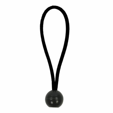 Tenditore tenda elastico 15cm con pallina di plastica - set da 10 pezzi