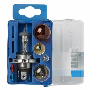 Set di lampadine di ricambio H4 7 pezzi (21W arancione)