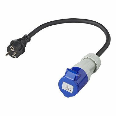 Cavo prolunga 40cm da spina Schuko a CEE