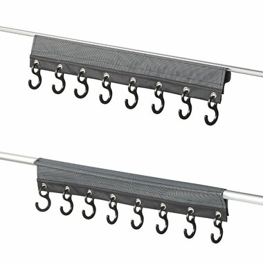 Appendiabiti universale con tendine e velcro