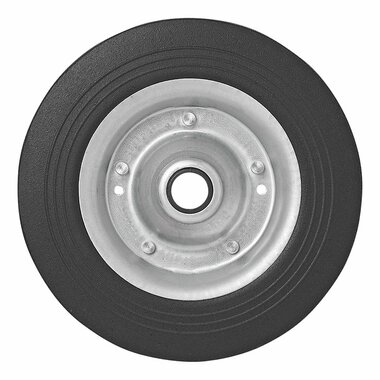 Cerchione ruota anteriore in metallo con pneumatico in gomma 200x50mm