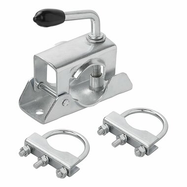 Morsetto 48mm per ruotino anteriore + 2x staffa a U 60 70mm