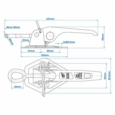 Morsetto a ginocchiera SPP ZB-03A