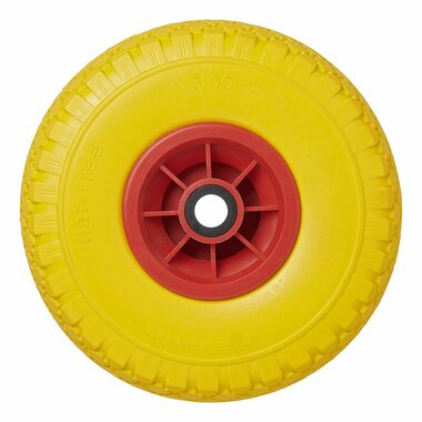 Pneumatico PU con cerchio in plastica 103.00-4