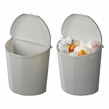 Contenitore per rifiuti con coperchio 10L per roulotte camper