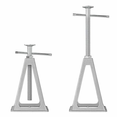 Set di supporti in alluminio da 2 pezzi