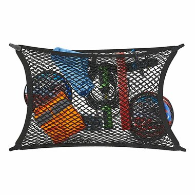 Rete portabagagli elastica 80x60cm doppia con ganci in plastica NS-2