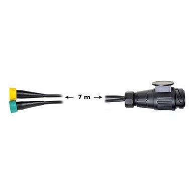 Set di cavi 7M con spina a 13 pin e 2 connettori a 5 pin