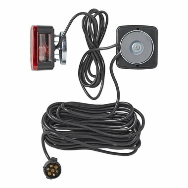Set luci rimorchio con magneti cavo 7 5+2 5M