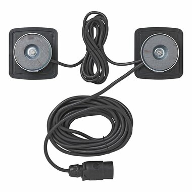 Set luci rimorchio LED con magneti cavo 7 5+2 5M