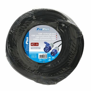 Cavo prolunga CEE 40M 3x1 5mm²