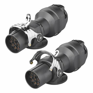 Adattatore spina da 24V 15 a 12V 13 poli ISO12098 > ISO11446