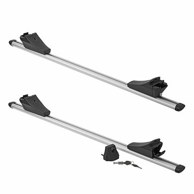 Supporto per barre portatutto per barre portatutto chiuse 120cm alluminio 75kg