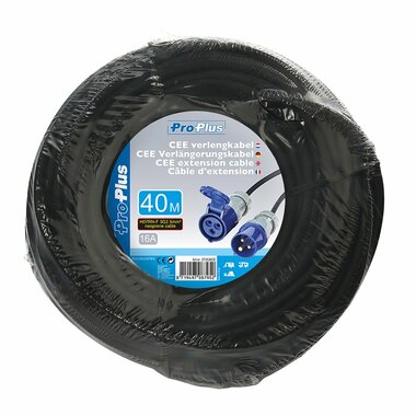 Cavo prolunga CEE 40M 3x2 5mm²