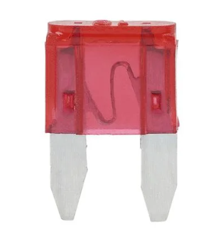 Fusibili a lama mini 10A rossi