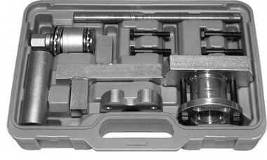 Rimozione puleggia albero motore Installazione estrattore Jaguar Land Rover 3.0 V6, 5.0 V8