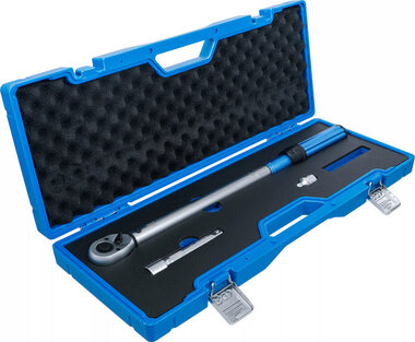 Set di chiavi dinamometriche adattatore + prolunga (1/2) 40 - 220 Nm 3 pz