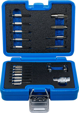 Serie di estrattori viti a esagono interno 1,5 - 10 mm / profilo a T (per Torx) T10 - T55 19 pz