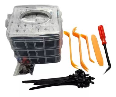 Attrezzi auto in plastica 680 pezzi