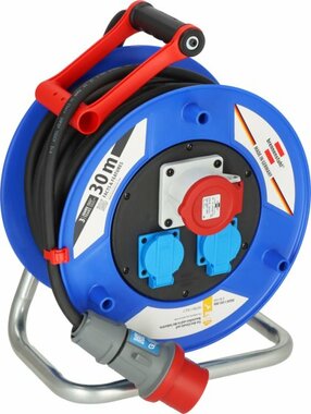 Garant CEE 1 IP44 tamburo per cavi per l'industria   per i cantieri 30m H07RN-F 5G2,5