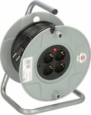 Tamburo avvolgicavo AK 260 40m H05VV-F 3G1,5 in cartone