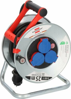 Avvolgicavo Garant S IP44 25m AT-N05V3V3-F 3G1,5 nero