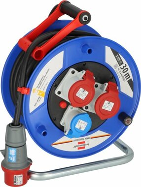 Avvolgicavo da cantiere industriale edile Garant CEE 3 IP44 30 m H07RN-F 5G2.5