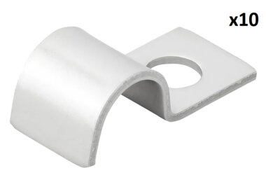 Fermacavo per telaio da 8 mm x10 pezzi