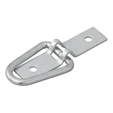 Occhiello di ancoraggio a due pezzi 72 x 16 mm