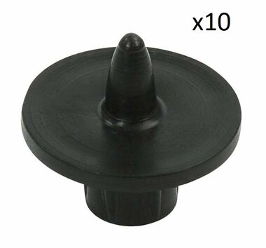 Punta cappuccio 19mm x10 stuks