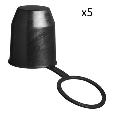Coprigancio in plastica con anello x5 pezzi