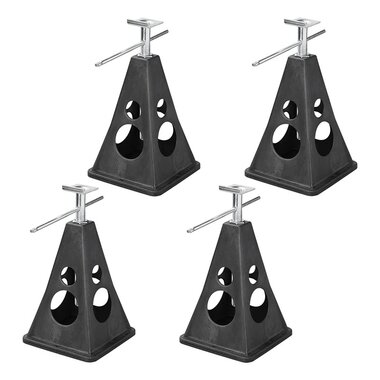 Set di supporti in plastica da 4 pezzi 750kg