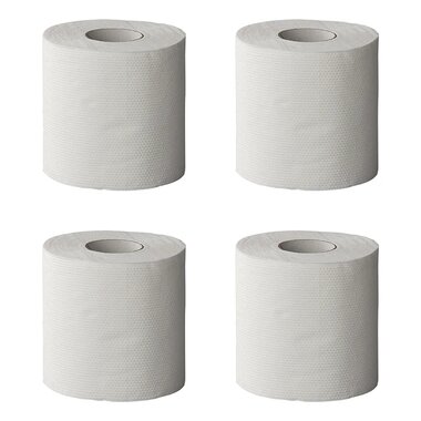 Carta igienica a rapido dissolvimento set da 4 rotoli