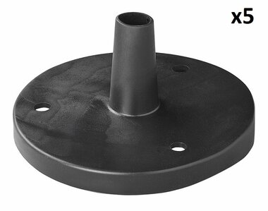 Gomma di tenuta rotonda per occhiello stretto x5 pezzi