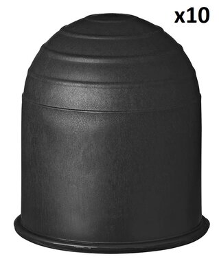 Coprigancio traino nero x10 pezzi